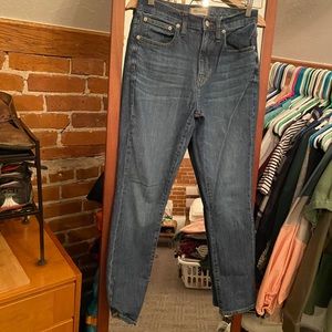 Madewell High Rise Slim Boyfriend Jean